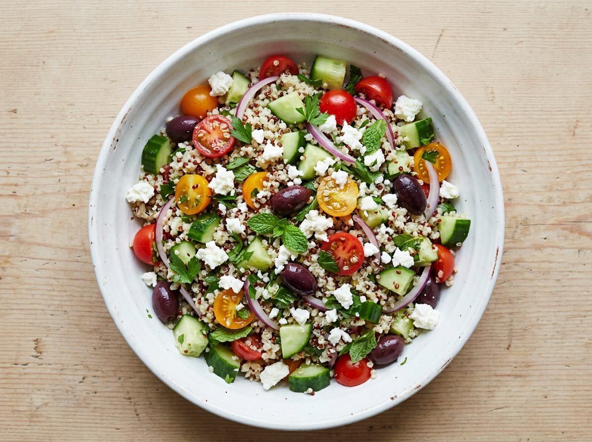 Mediterranean Quinoa Salad