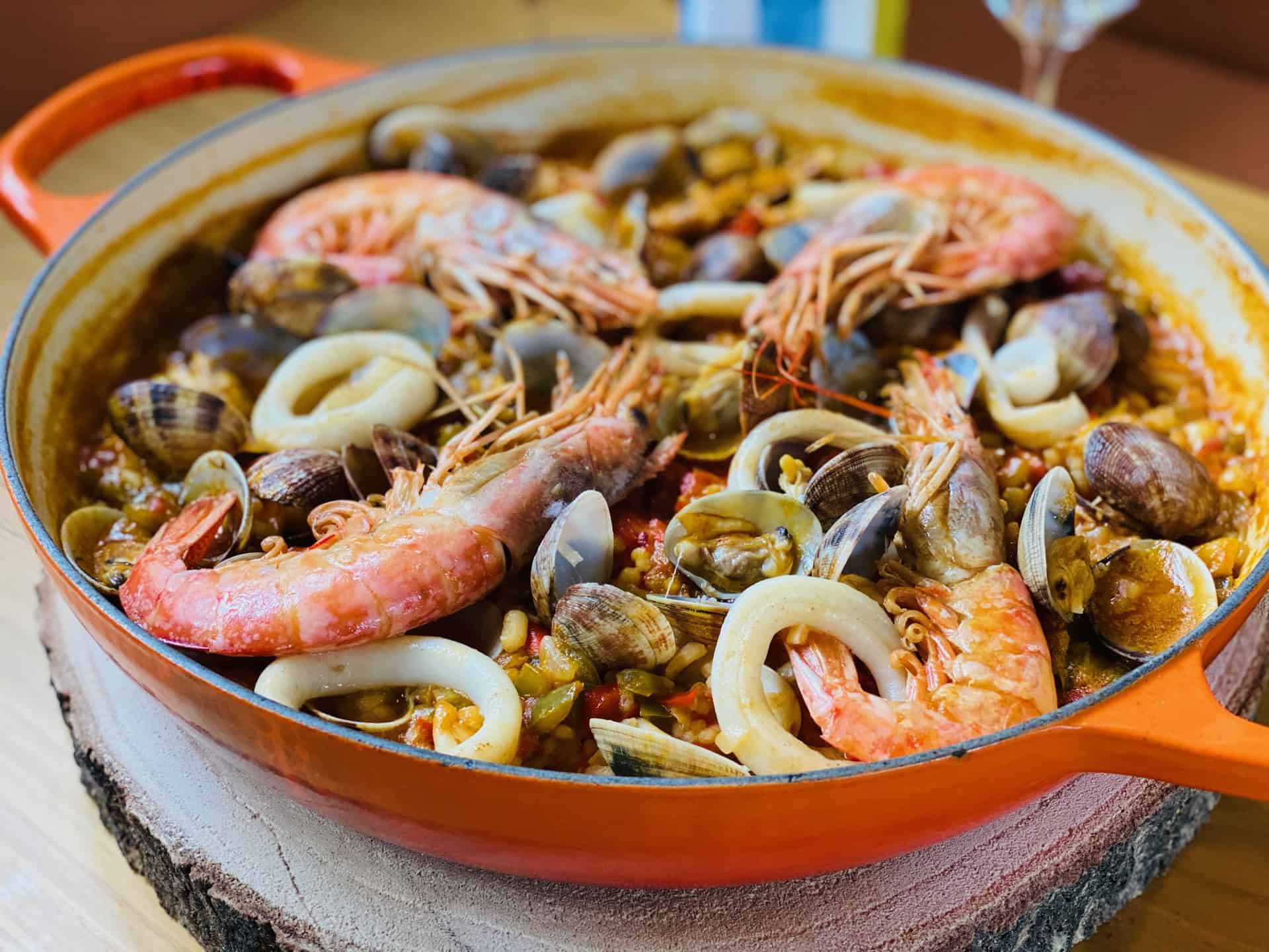 Seafood Paella